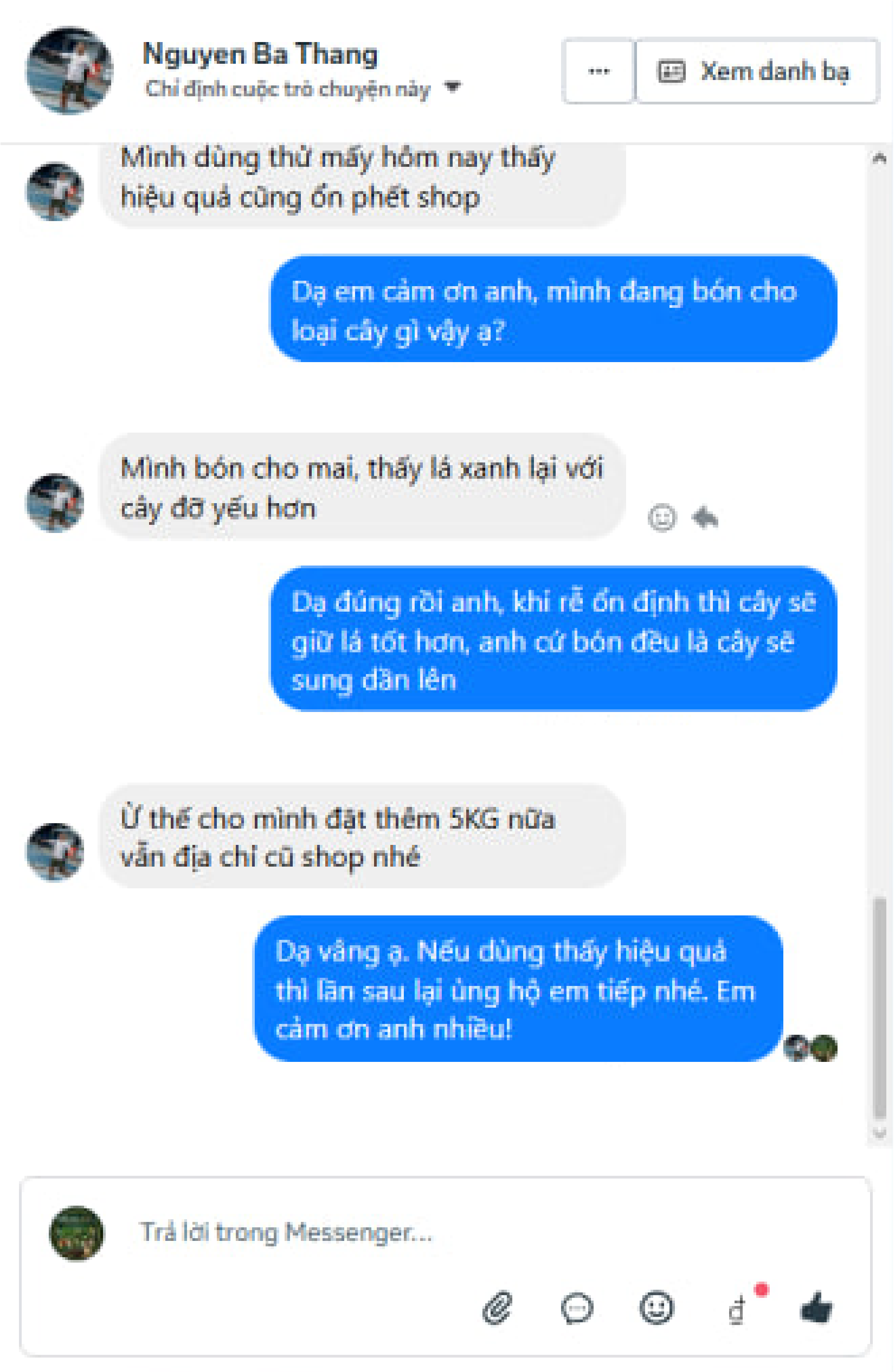 Feedback khách hàng 3