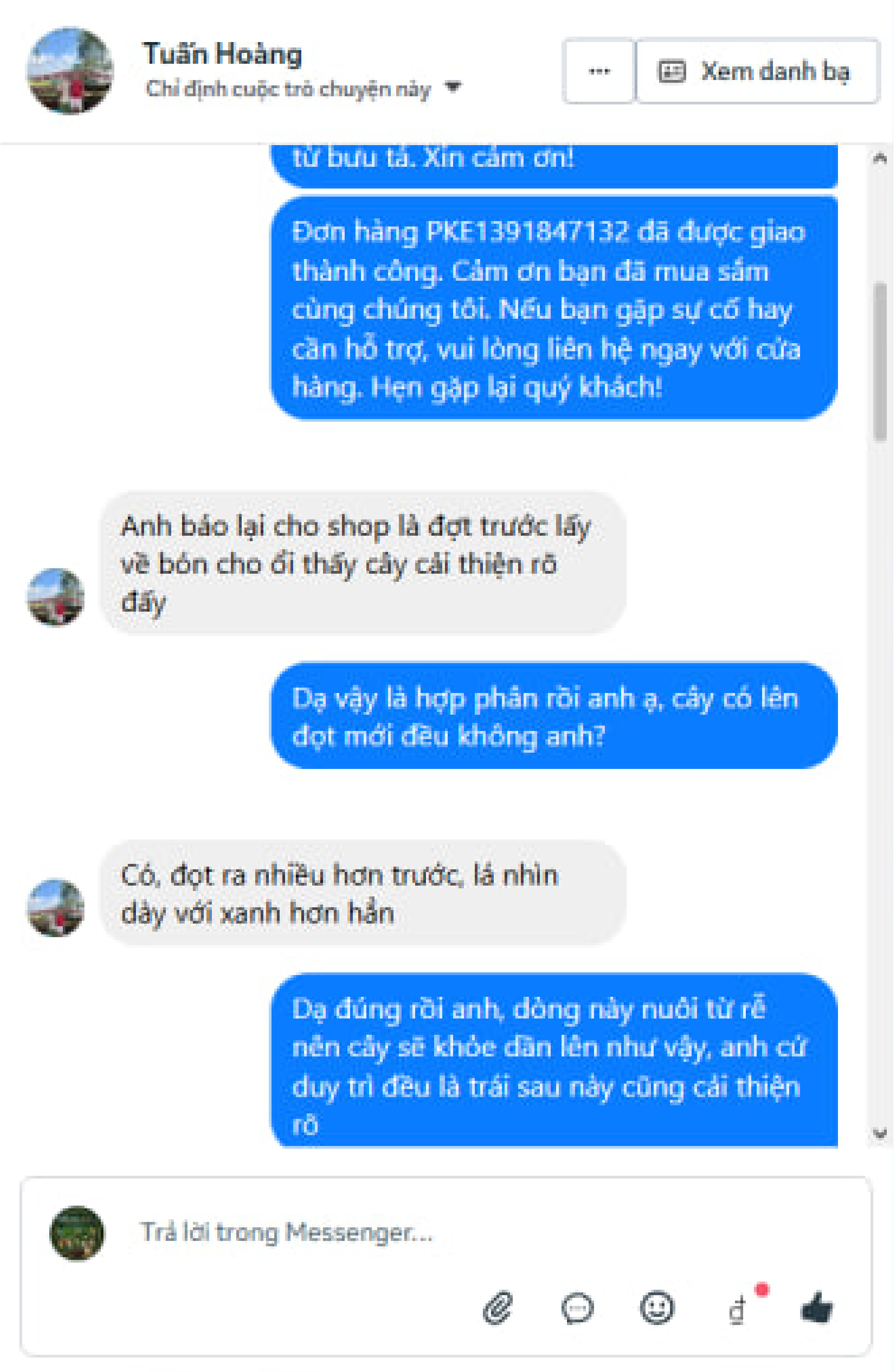 Feedback khách hàng 4